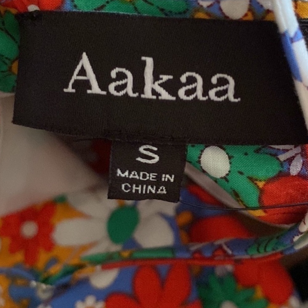 NWT Aakaa Red Dress Aakaa Multi Floral
Maxi Dress - Picture 10 of 11